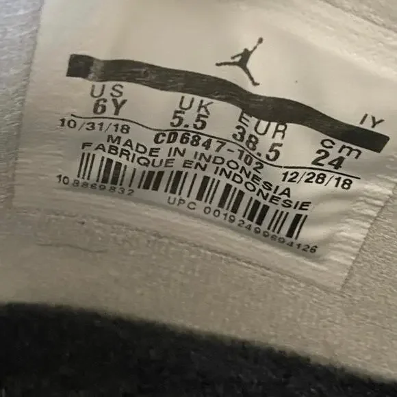 Nike Air Jordan 11 Retro Low Navy Snakeskin Kids Sneakers- 6 Y- 7.5 W - Picture 11 of 12